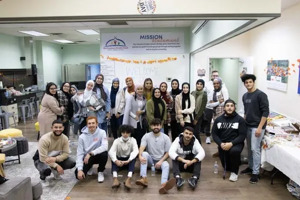 MMY youth and volunteers at the MMY Center, 2021