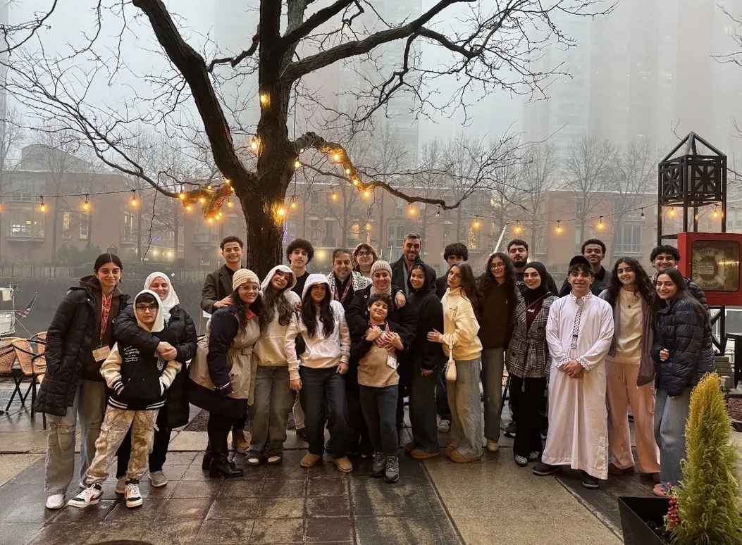 MMY youth on the 2025 ICNA convention trip