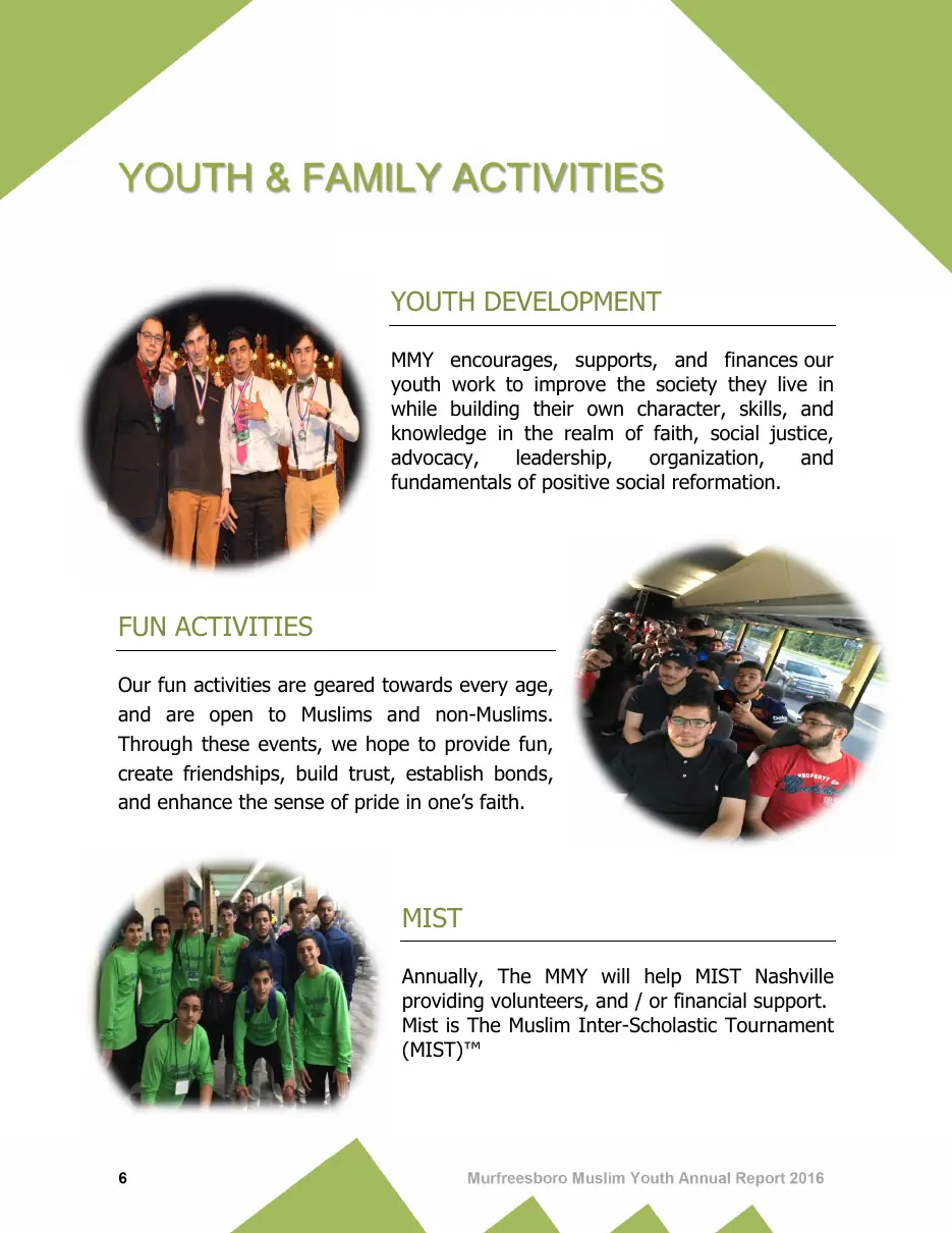 Page 6 of the 2016 annual report