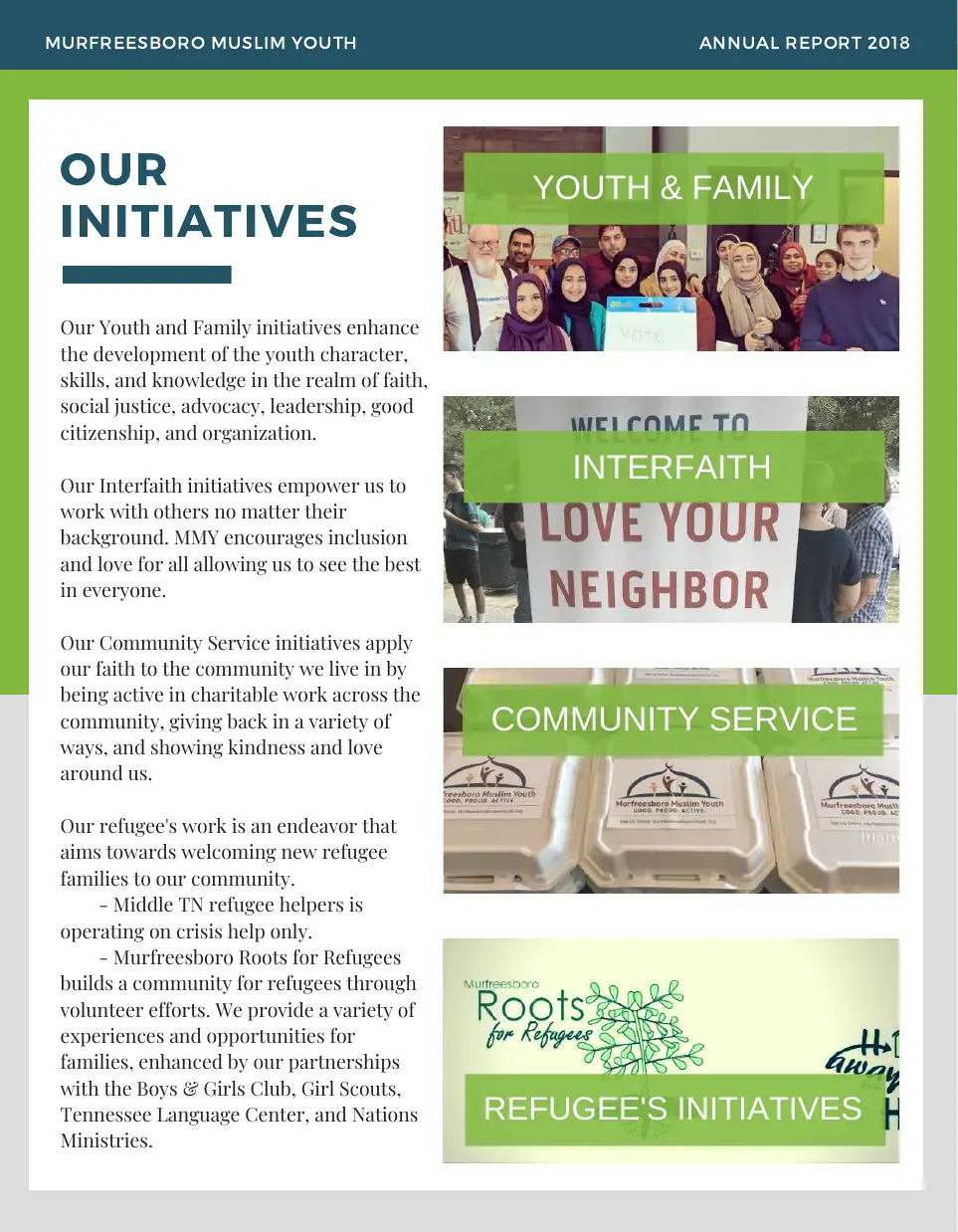 Page 5 of the 2018 annual report